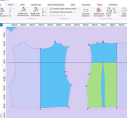 Esempio 2 Interfaccia CAD Modellistica